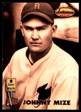 Johnny Mize 1993 Ted Williams #145 Rochester Red Wings MLB READ FREE SHIPPING