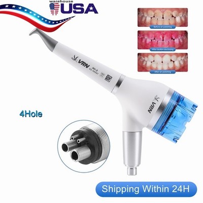 Dental Prophy AIR-FLOW Prophy Handpiece Teeth Polishing 4Hole Fit EMS Coupler
