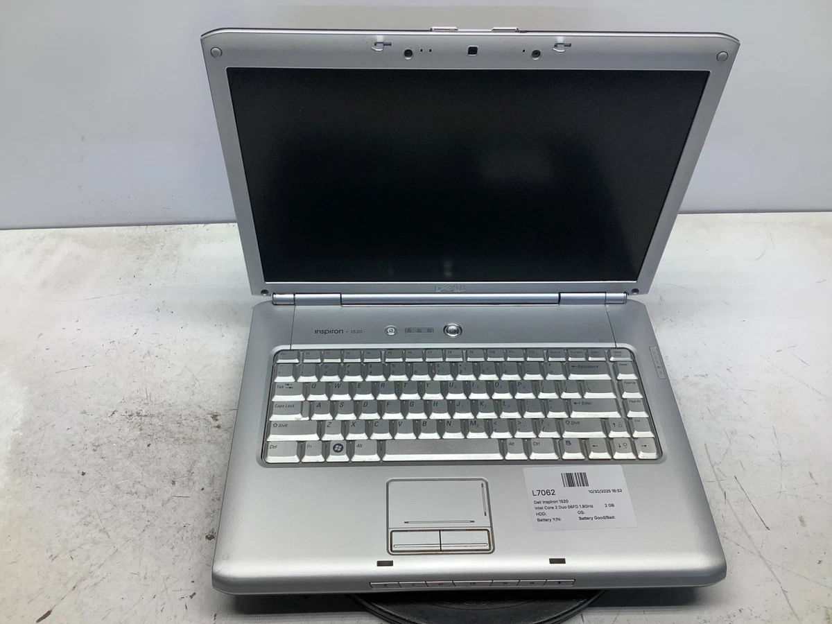 ◇◆　DELL inspiron 1520・１５インチ中古品・動作確認済み　◇◆ Dell Inspiron 1520 Laptop for sale | eBay