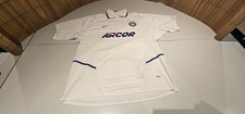 Camiseta Hertha 2002-2005 blanca away Arcor Nike Dry Fit talla 2 XL ver medidas