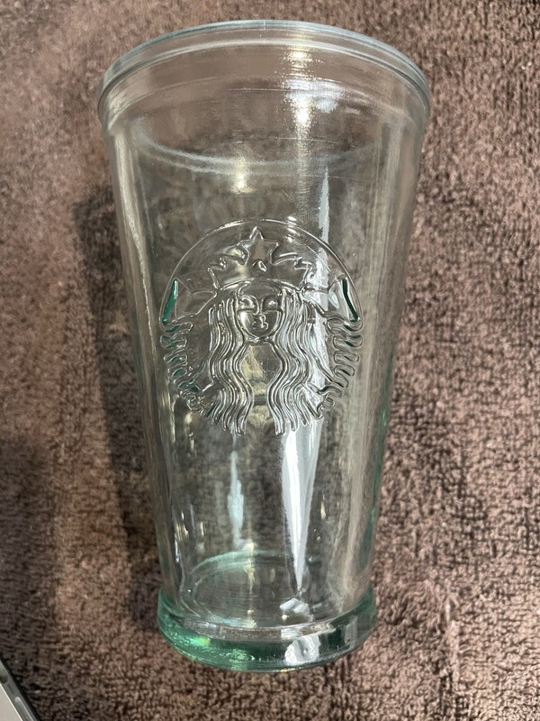 Starbucks Siren Recycled Glass Cold To-Go Cup  Tumbler