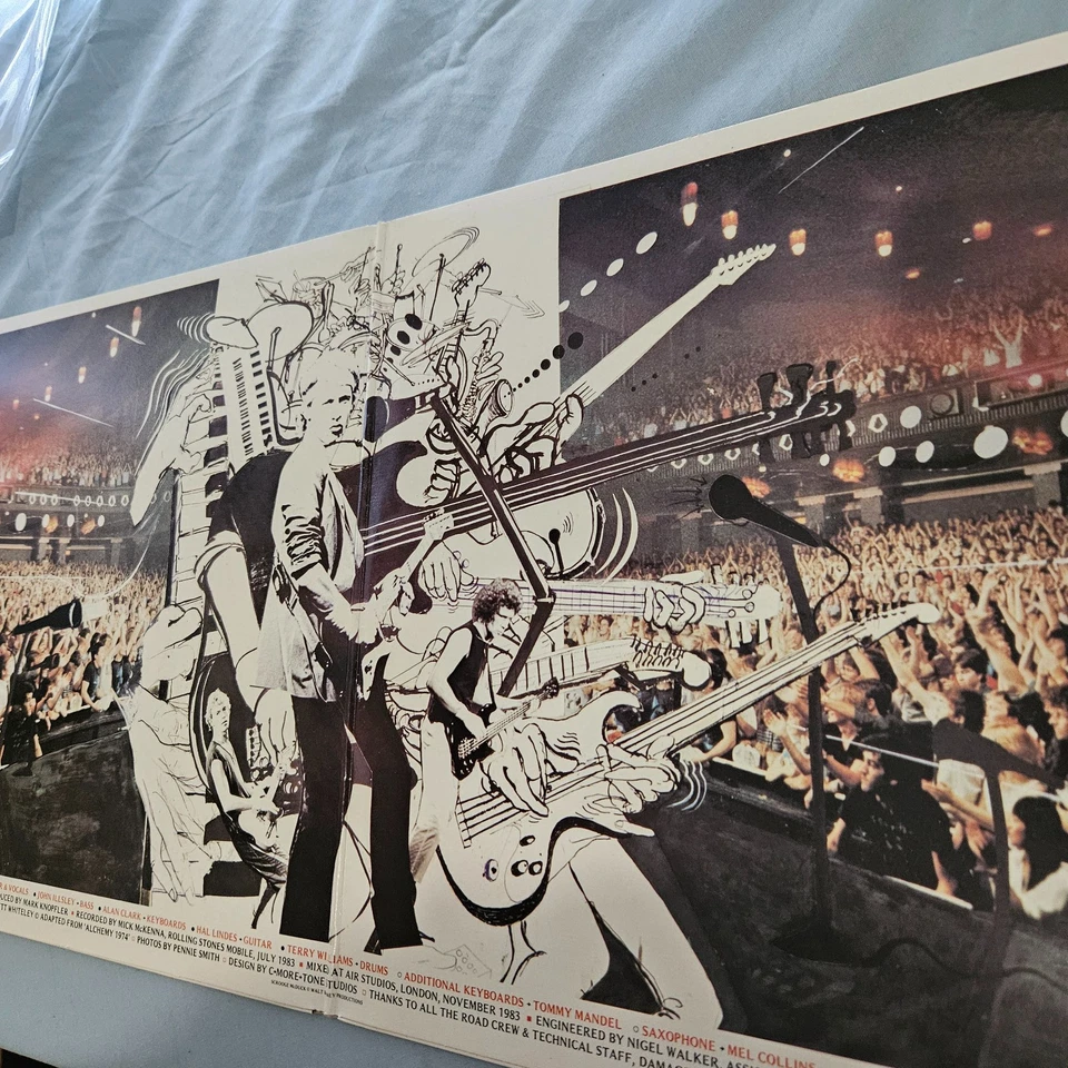 Alchemy Dire Straits Live 2 пластинки винил | 1988 NZ Pressing (EX) - Изображение 4 из 4