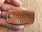 TYDOL  Veedol Oil Co Key FOB TYDOL OIL CO Genuine Leather 1930’s 1950’s — photo 4