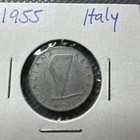 1955 Italy 5 Lire Dolphin Coin  Aluminum - Italian Republic — photo 2
