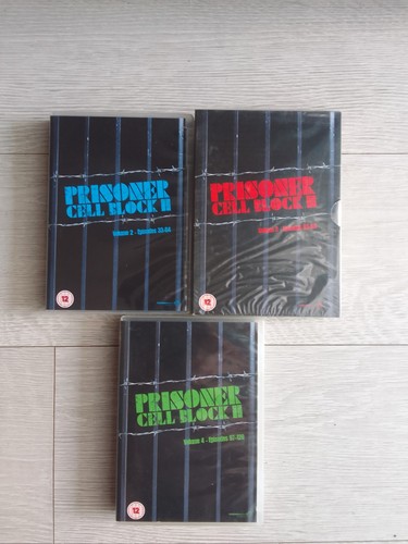 Prisoner Cell Block H Band 2/3 & 4 DVD komplette Serie Box Set Neu...