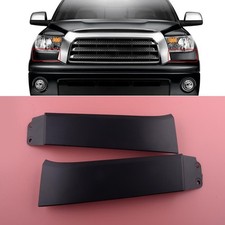 Pair Fender Extension Bumper Headlight Filler Fit for Toyota Tundra 07-13