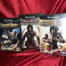 Prince Of Persia Complete Trilogy GameCube CiB Tested Sands Warrior Thrones