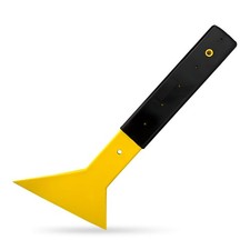 Window Tint Squeegee, Long Handle Triangle Scraper Vinyl Wrapping Tool Film I...