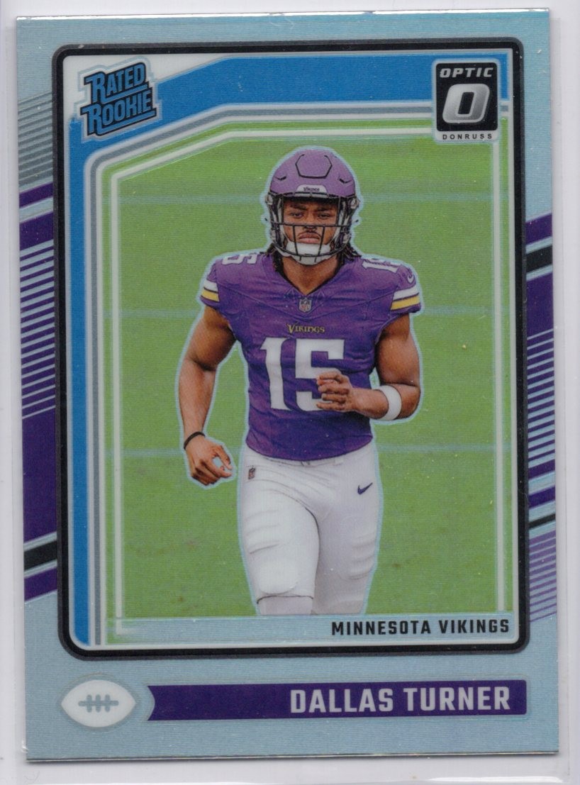 2024 Donruss Optic #224 Dallas Turner Holo M