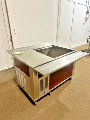 SecoSelect REFRIGERATED Cold Food Serving Station BOTH SIZE FOLDABLE TRAY SLIDE
