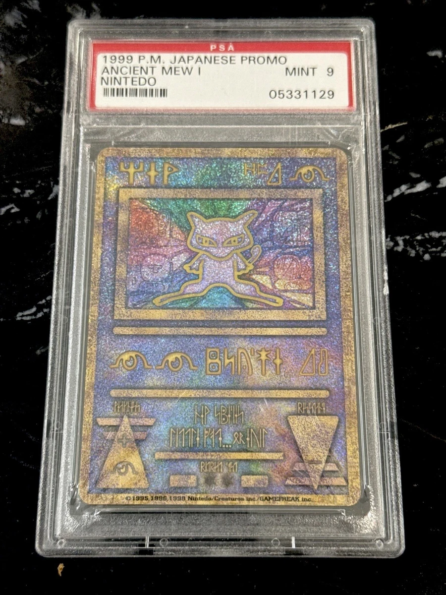Collectible Individual Grade 9 Mew Pokémon TCG Card Games in
