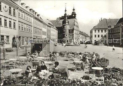 Hildburghausen Boulevard Cafe am Marx Engels Platz