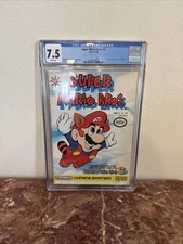 Super Mario Bros. #1 CGC 7.5 Based on Nintendo Game Valiant Comic 1990