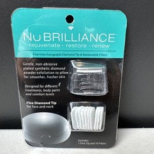 NuBrilliance Microdermabrasion Fine Diamond Tip  Replacement Filters
