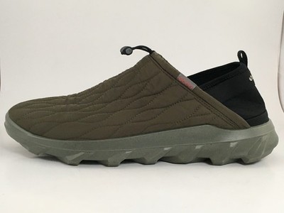 ECCO MX Quilted Hybrid Slip On Men 46 US 12-12.5 Tarmac Puffer Camp Shoes 820284