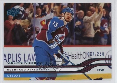 2025-26 Upper Deck Series 2 Deluxe 44/250 Valeri Nichushkin #291 0q4s