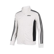 Adidas Event Full Zip Jacket Girls Jackets Size L, Color: White/Black