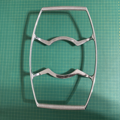 Vintage Corning Ware Cradle Trivet Holder Silver P-11-2 1/2-M-1 