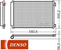 Denso DCN09146 Kondensator FüR Klimaanlage Kondensator Klimaanlage