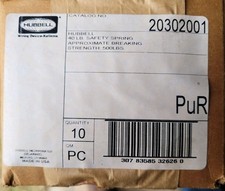 Lot Of (10) Hubbell 20302001 Safety Springs