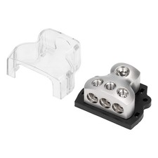3Way Power Distribution Block Audio Fuse Holder Distributor Connecting Bloc SG