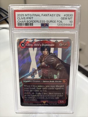 Clive, Ifrit's Dominant (Borderless) (Surge Foil) (0530) Final