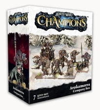 Mantic Entertainment Kings of War: Champions - Arokamorra Company Box