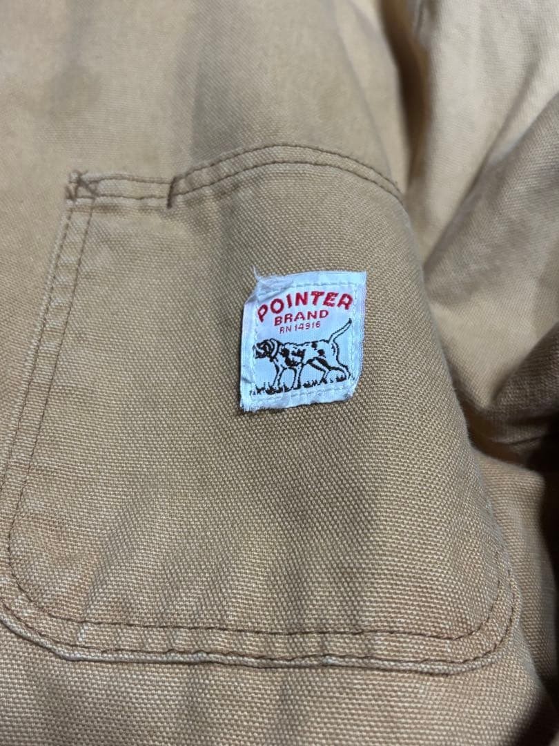 POINTER BRAND Coverall Duck Jacket Chore Coat 90s… - image 3
