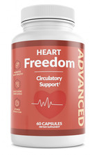 Heart Freedom Circulatory Support Dietary Supplement 60 Capsules
