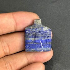 Beautiful old lapis lazuli Stone Roman intaglio pendant 