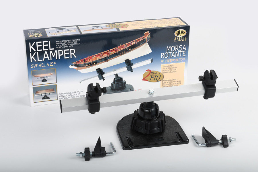 Support de montage articulé Keel Kamper Amati 7382 en aluminium