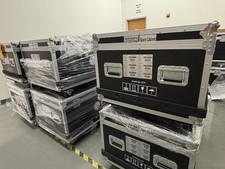 LG Road cases - long B: NEW ROAD CASE L: 73    W: 19 3/8   H: 27 1/8  