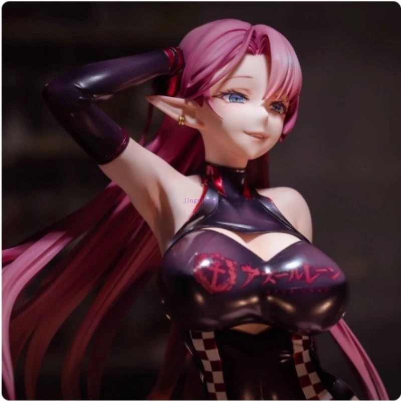 Figura Azur Lane Yōka Racing Queen GK Príncipe de Gales Duque de York Coleccionable  Foto 2 de 4