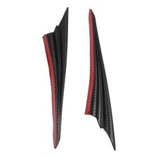 2 Pcs Universal Car Front Spoiler Vehicle Bumper Lip Splitter Fins