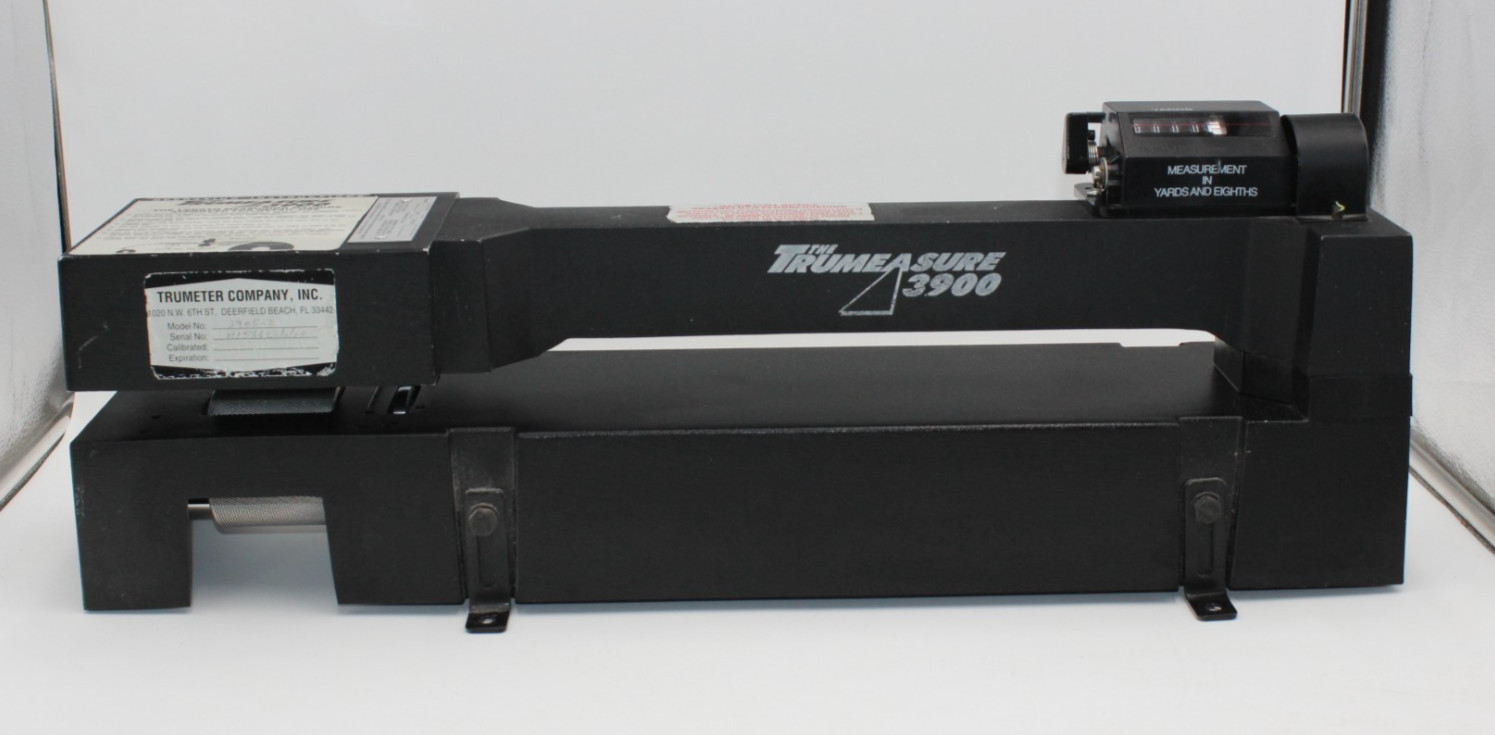 Trumeasure 3900 Trumeter 3905-2 Fabric and Carpet Machine - Retail Measure FT