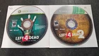 Xbox 360 Games (Left 4 Dead & Left 4 Dead 2) DISCS ONLY TESTED