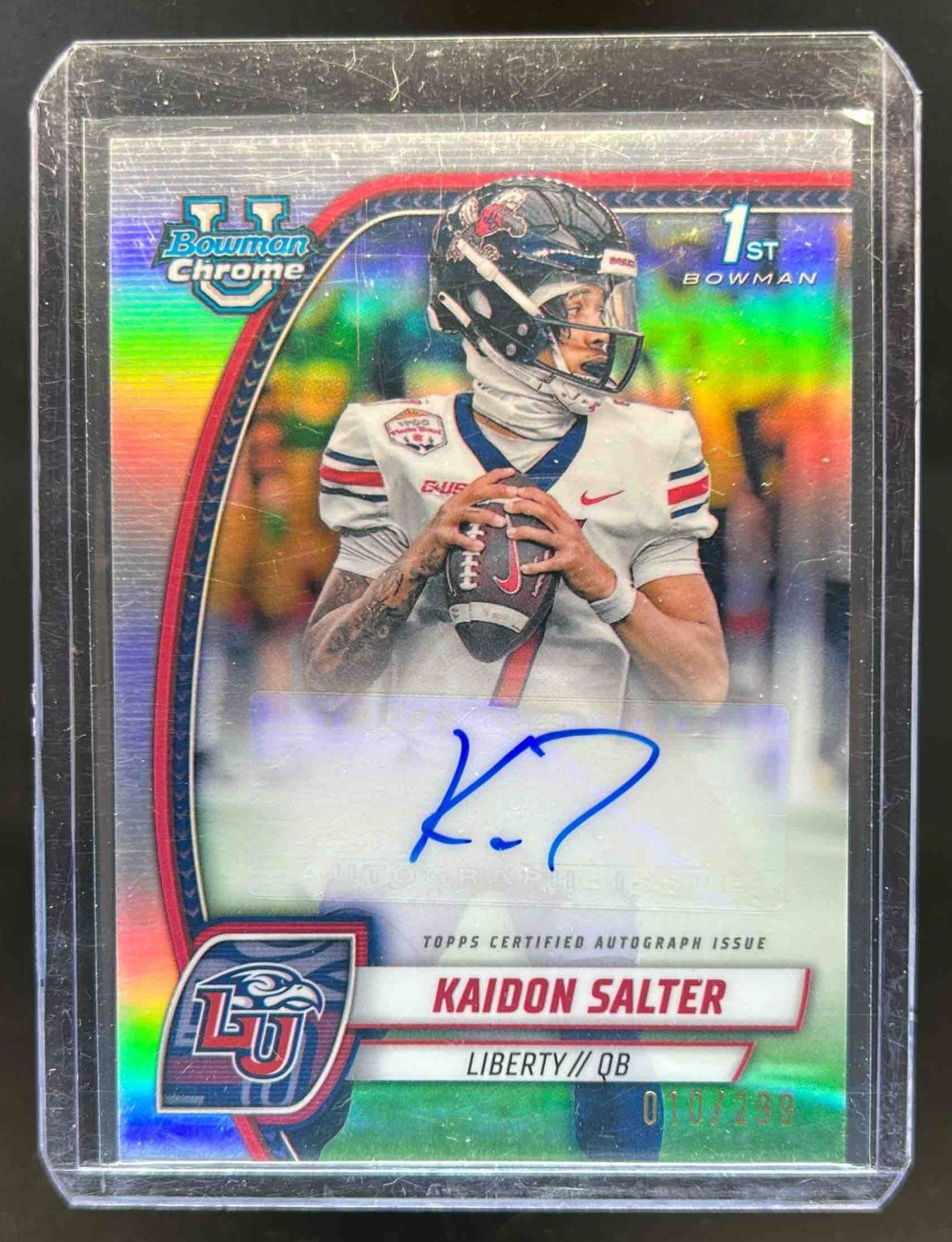 2024 Bowman U Chrome Kaidon Salter Auto 1ST Refractor #10/299