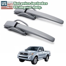 Rear Tailgate Lock Handle Pair Fit Toyota Hilux Vigo GGN25 KUN10 KUN26 TGN15 UTE