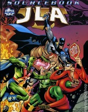 JLA Sourcebook SC 1-1ST VG 1990 Stock Image