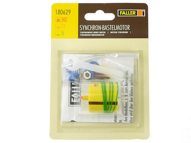Moteur miniature FALLER 180629 synchrone synchrone 12-16V rotation fluide HO