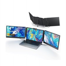 14    Triple Laptop Screen Extender, 1080P FHD Portable Dual Monitor