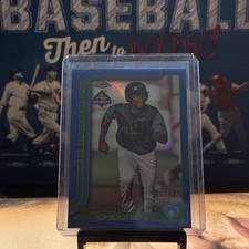 Topps 2024 Chrome Pro Debut Jaison Chourio Blue Refractor /150 Hillcats