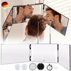 360 Grad Spiegel Klappspiegel 3 Teilig Haare Selbst Schneiden 3 Wege Spiegel HOT