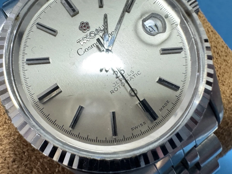 Reloj para hombre Titoni Cosmo King esfera envejecida fecha 707-360 Foto 2 de 4