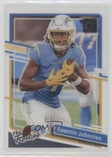 2023 Panini Clearly Donruss Clearly The Rookies Quentin Johnston #5 4f5