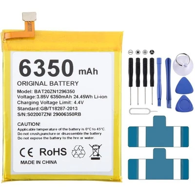 Batteria di ricambio BAT20ZN1296350 6350mAh Doogee S96 S96 Pro