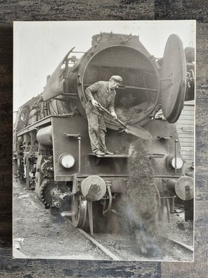 DDR BR 35? Kessel ORWO Foto Reklame Bild Lothar Barche 38,5 x 29,5 DR Werbung