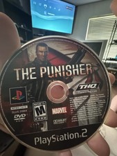The Punisher 2005 Sony PlayStation 2 PS2 Game LOOSE DISC ONLY Tested working 