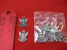 ANGEL CHARMS, lace details, jewelry making, crafts, Christmas, faith-based, NEW