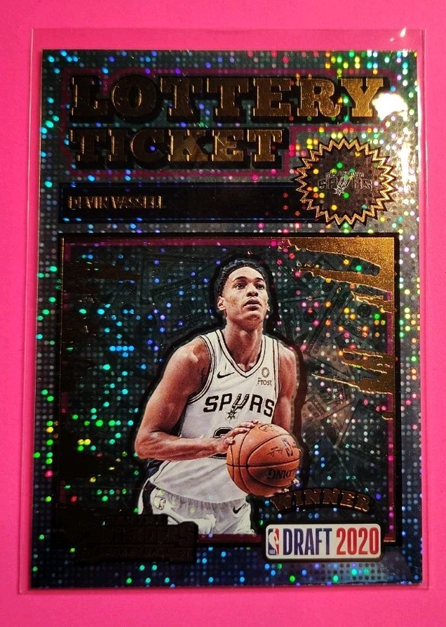 2020-21 Panini Contenders - Lottery Ticket Devin Vassell #6 (RC)